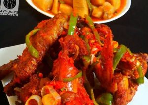 West African Roast Pepper Chicken