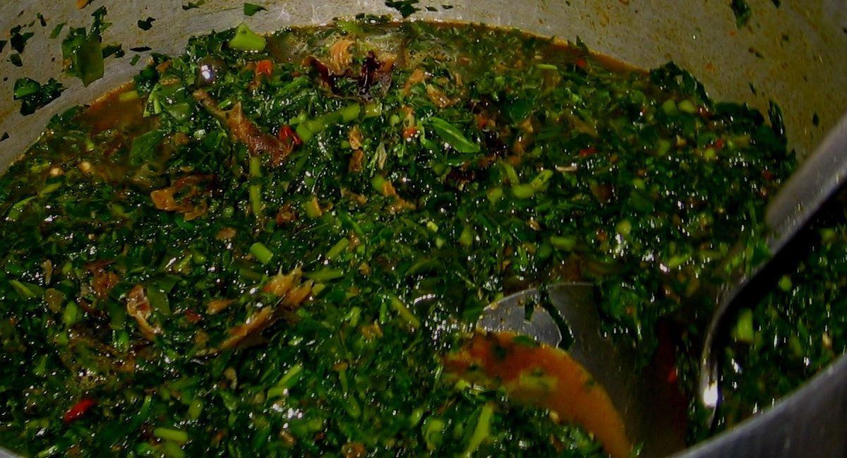 How to prepare Nigerian Vegetable Soup